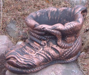 Skourna
Koppar, antik, svart  (511-C) Mått (D): 33 cm